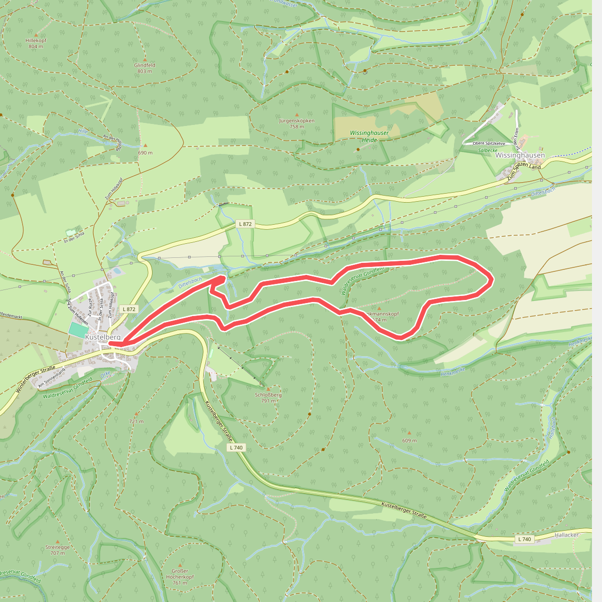 Küstelberg Rundweg K2