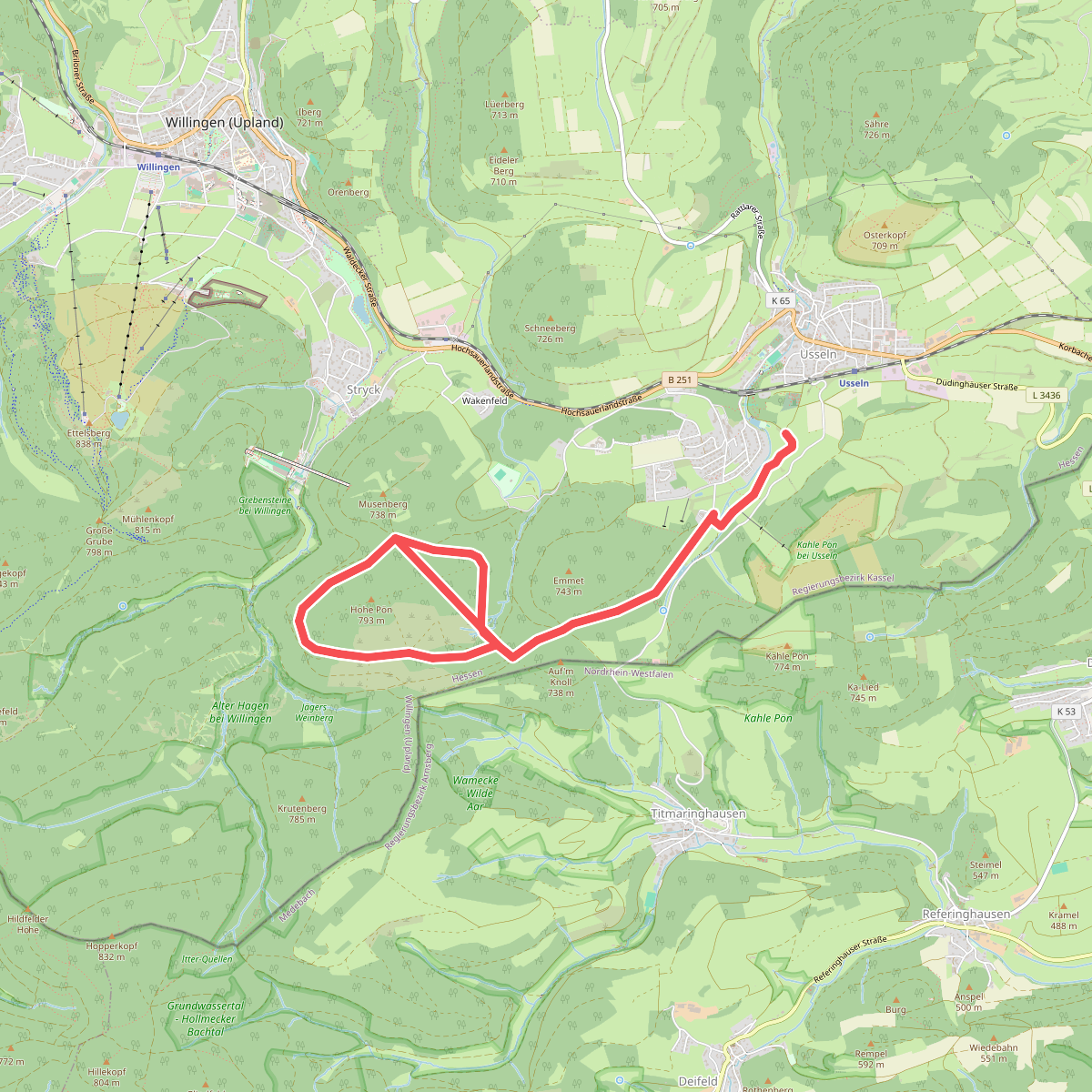 Usseln Rundweg U2
