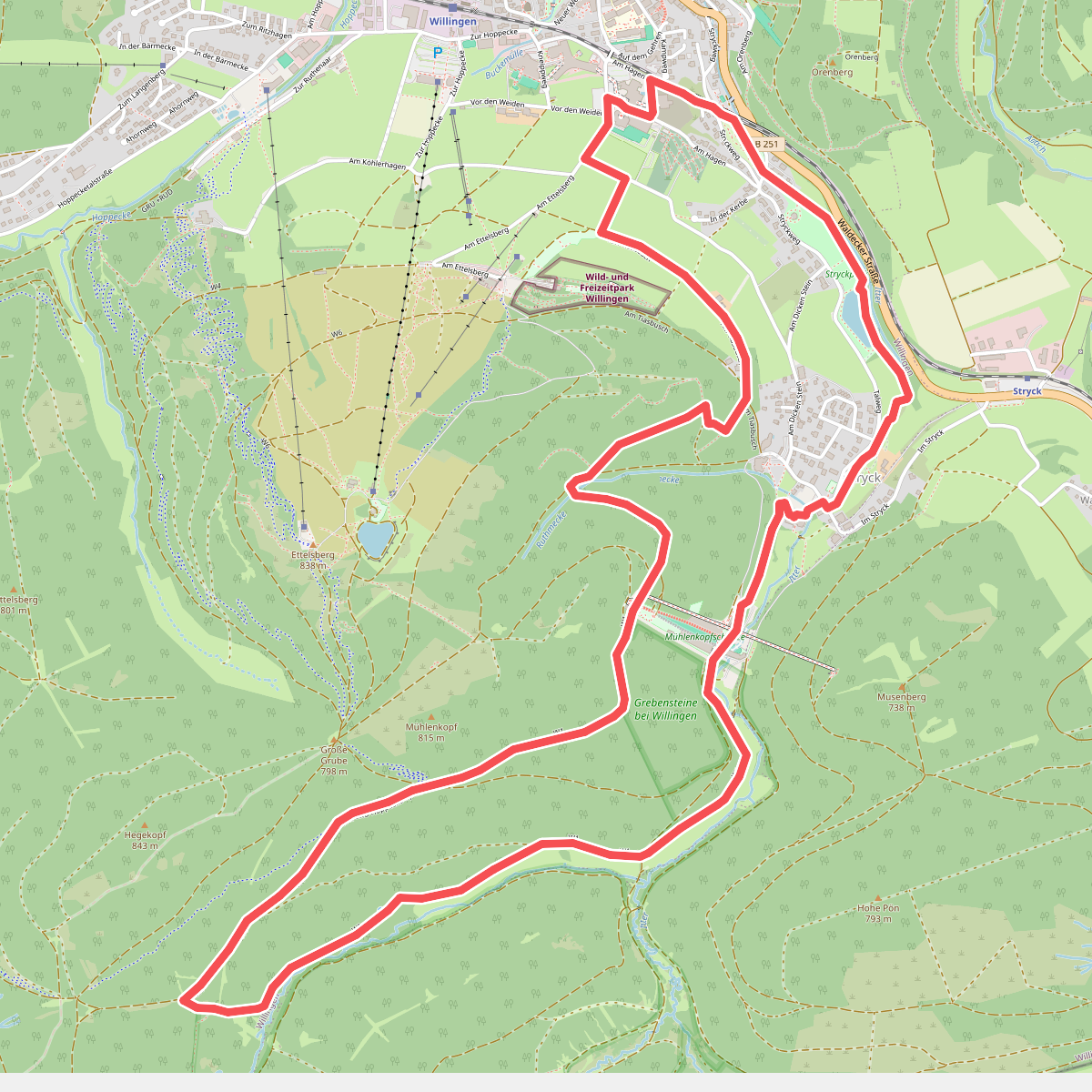 W1 Paradies und Weltcupschanze / Willingen (Qualitätstour)
