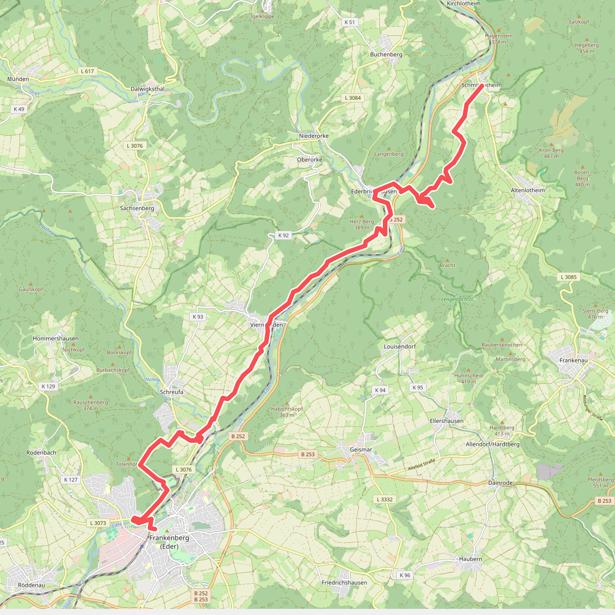 Ederhöhenweg Etappe 6