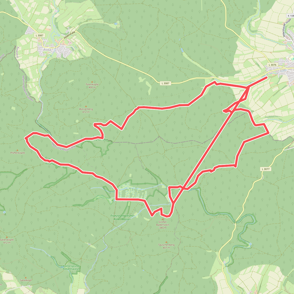 Extratour Franzosenwiesen