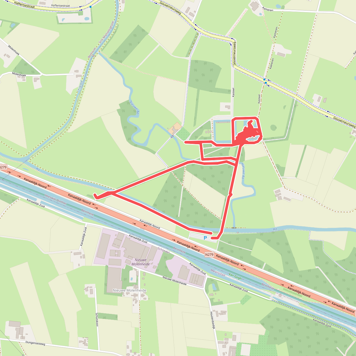 Kasteel Heeswijk , buiten en binnen