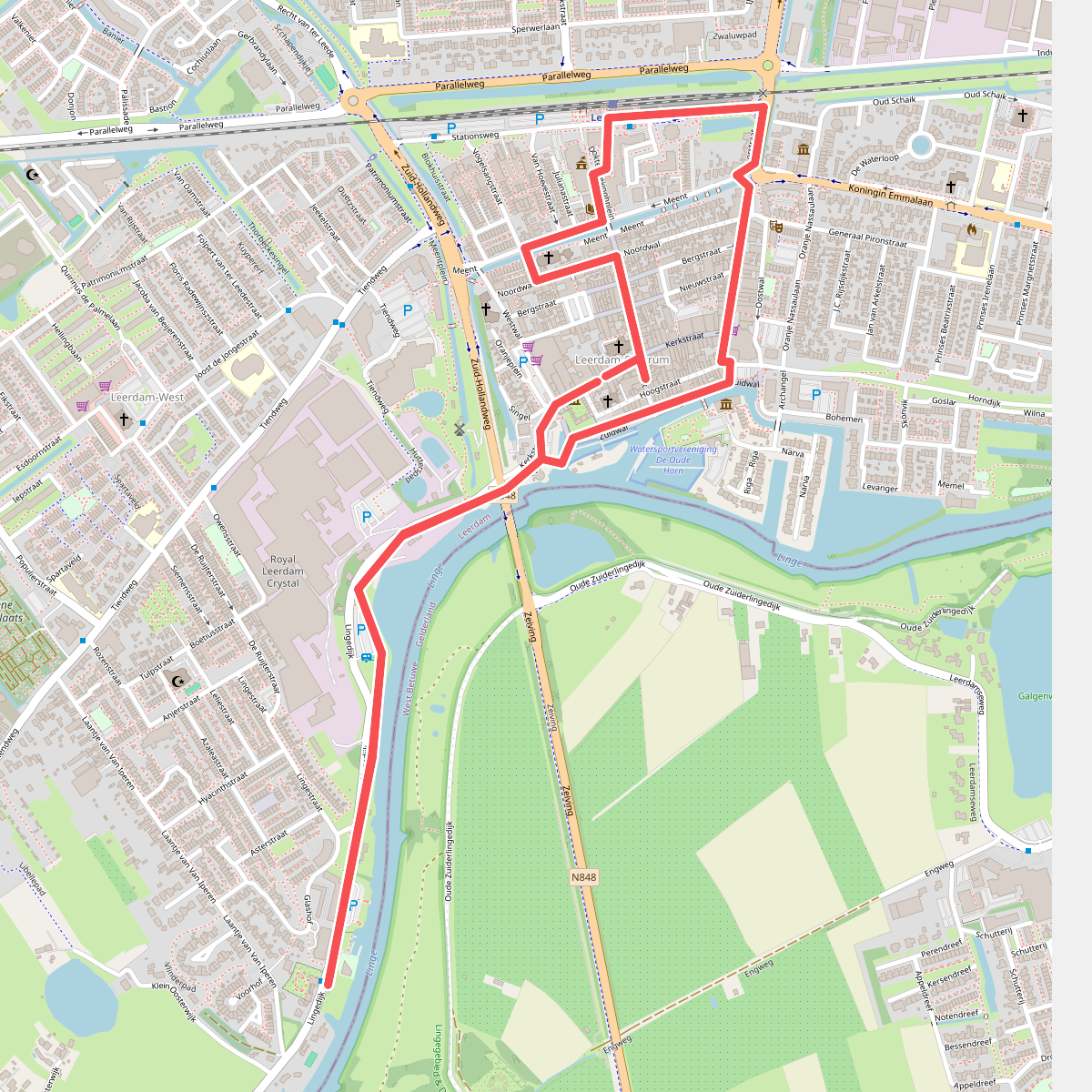 Historische wandeling Leerdam