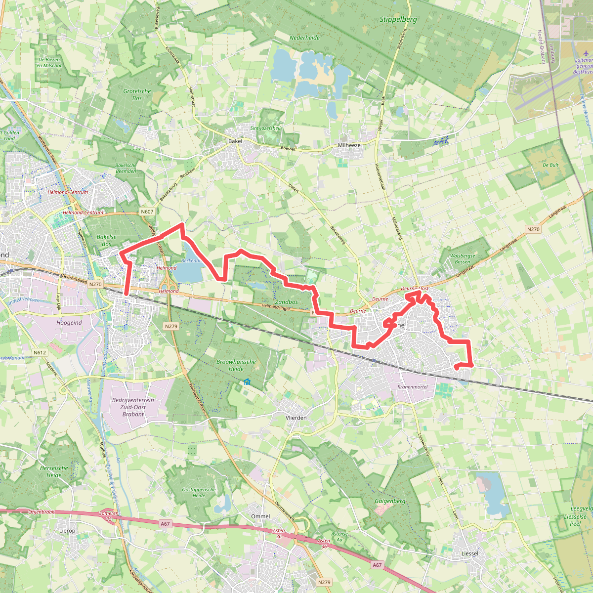 Deurne - Brouwhuis (Etappe 4 - Langs de Brabantse Aa)