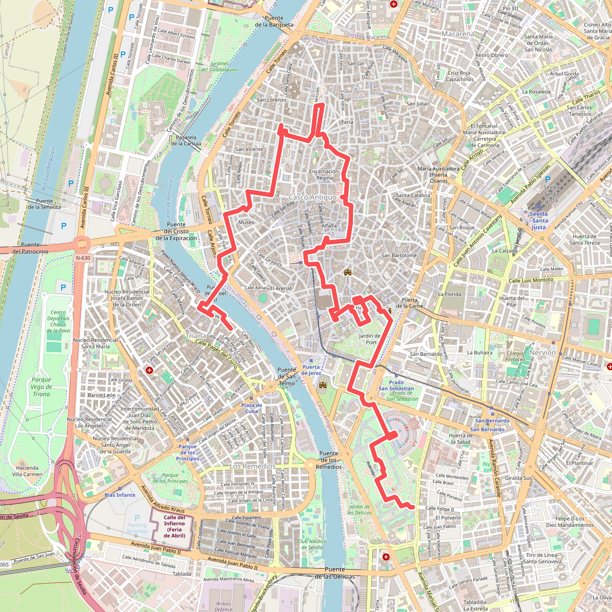 Sevilla stadswandeling