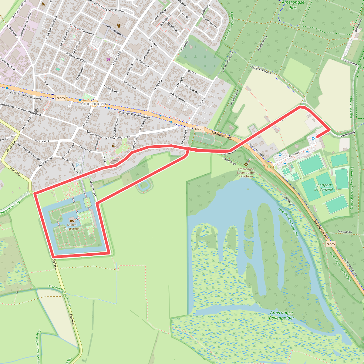 Rondje Kasteel Amerongen