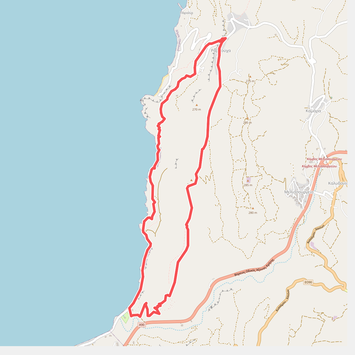 The Coastal Trail PLA 14