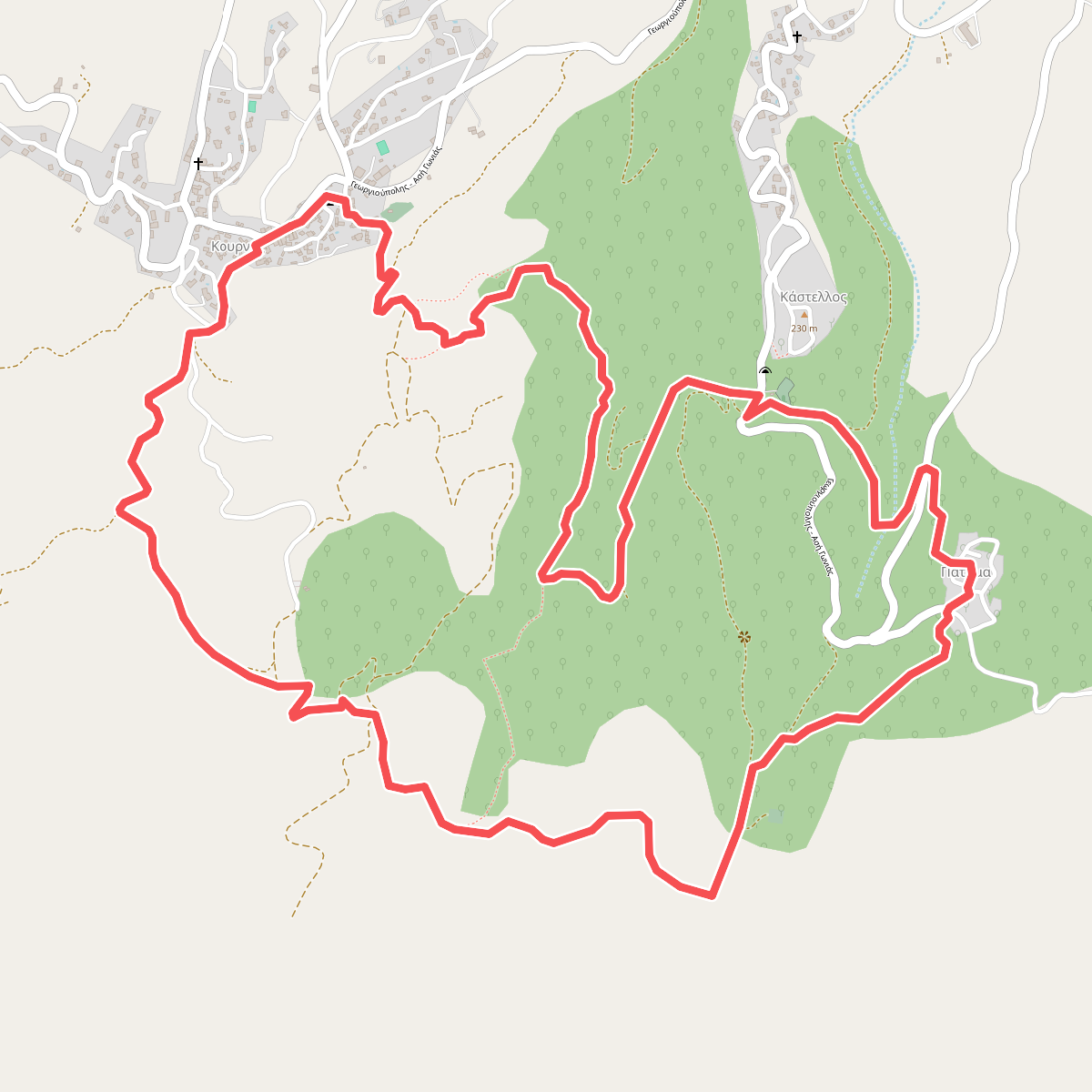 Route 10: Dafnomadara and Azilakas Forest