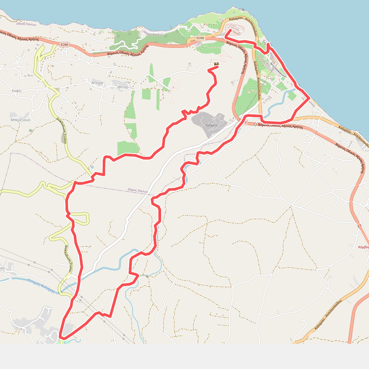 Route 1: Aptera, between water and air