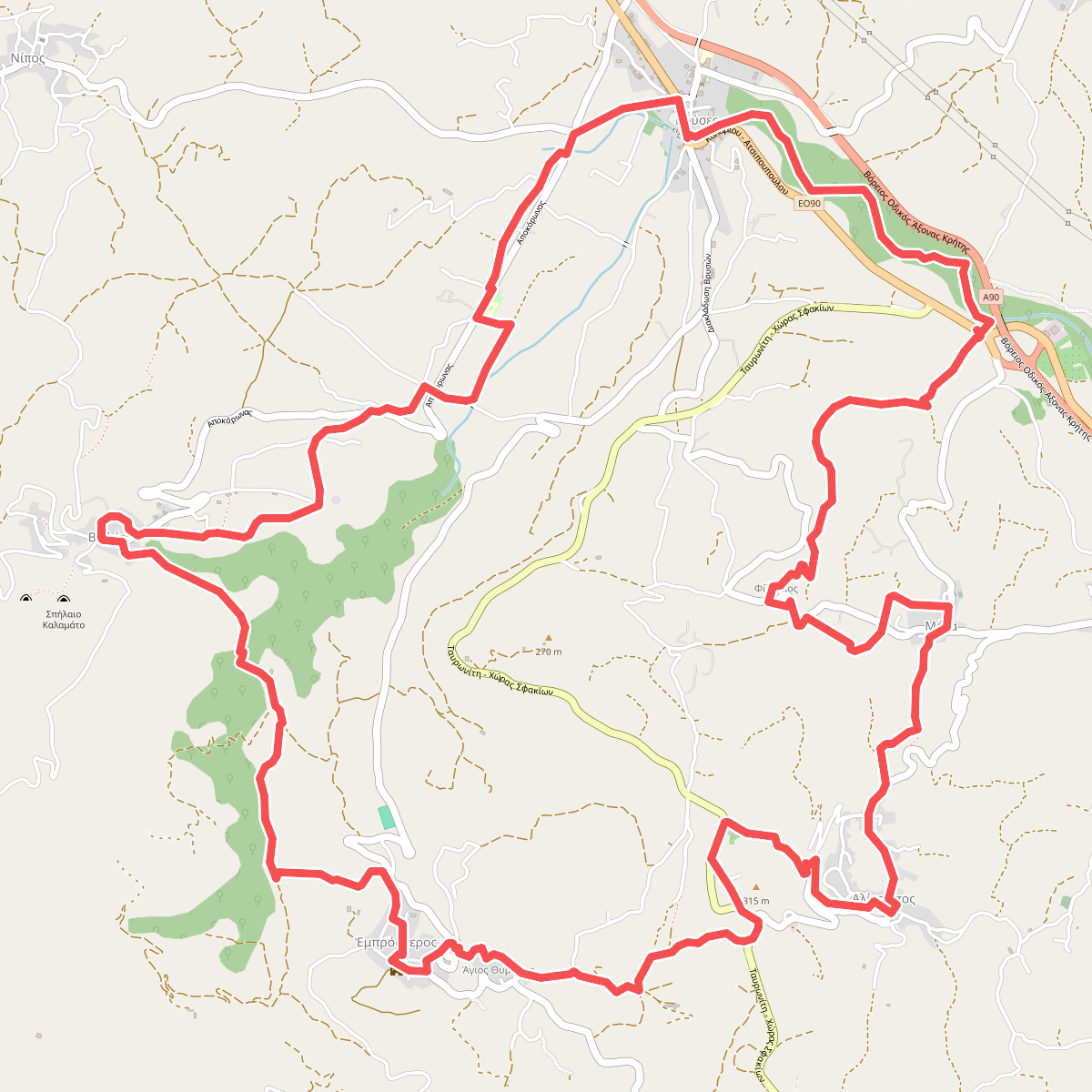 Route 5: All of Apokoronas in one journey