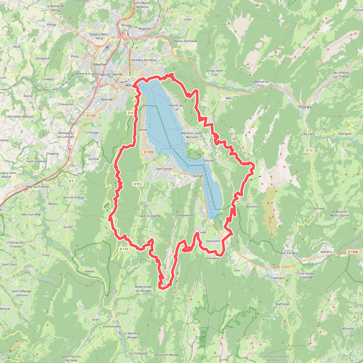 Tour du Lac d'Annecy