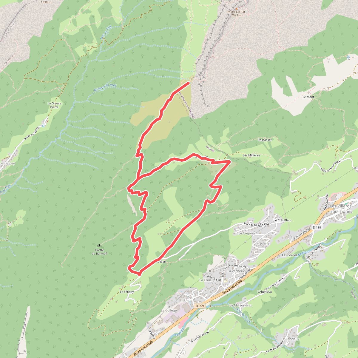 Montagne du Lachat
