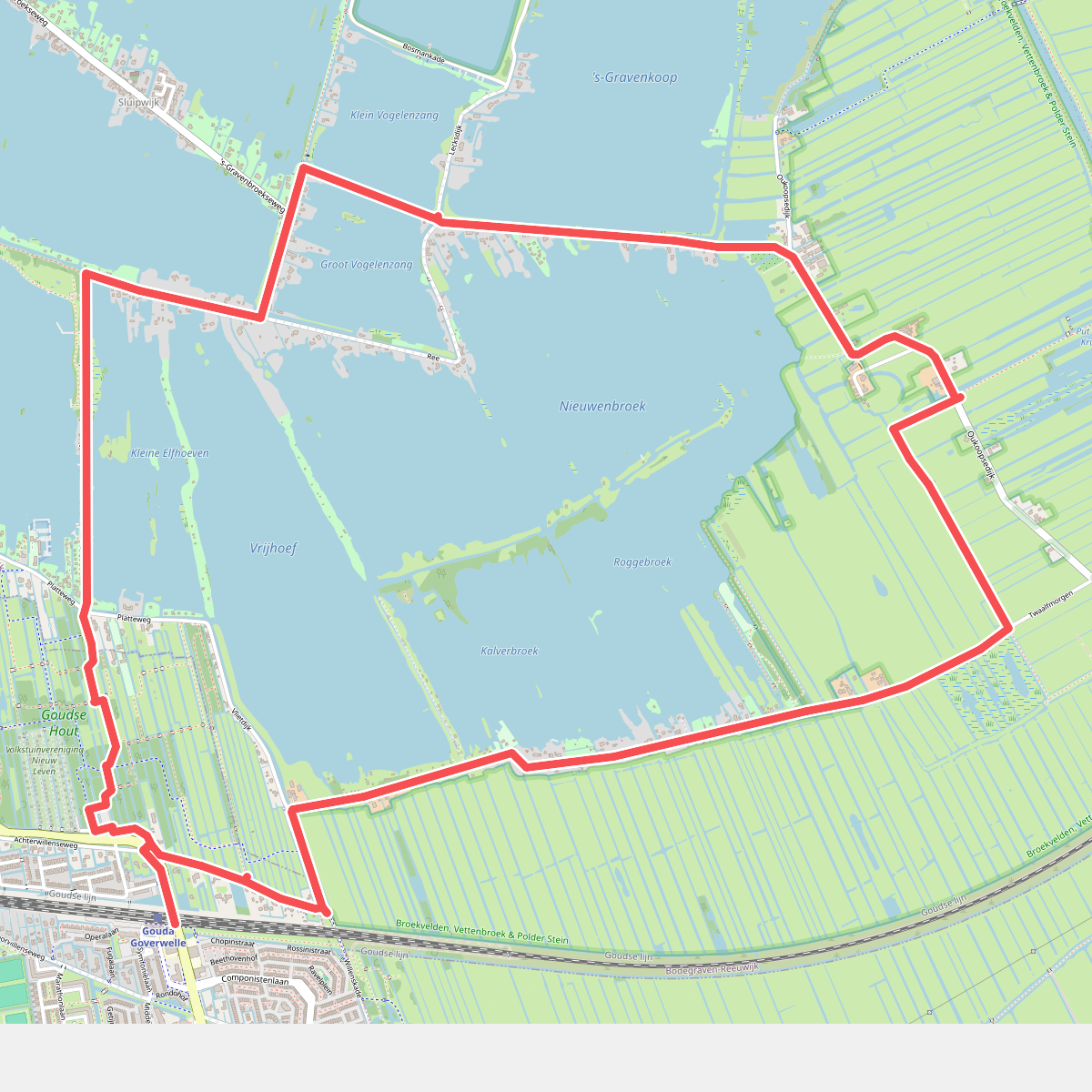 Goudse Hout en Reeuwijkse plassen