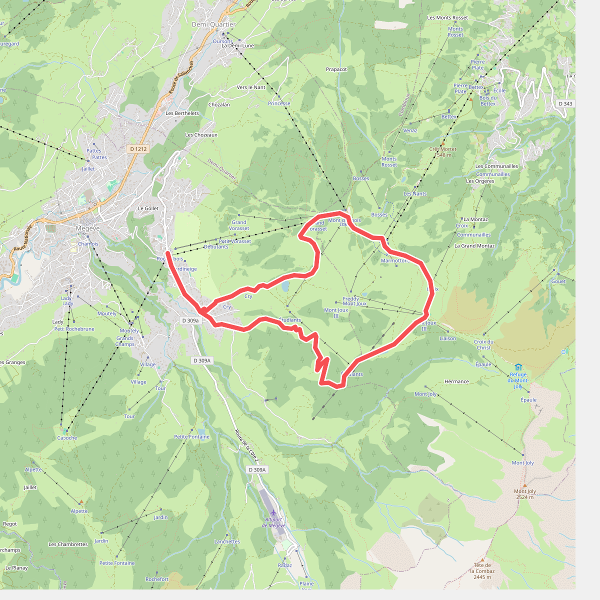 Le Mont d'Arbois - Mont Joux