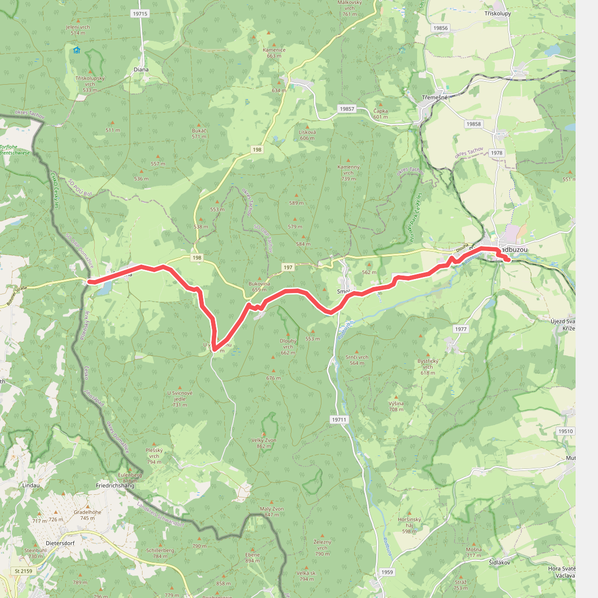 [M] Železná - Bělá nad Radbuzou