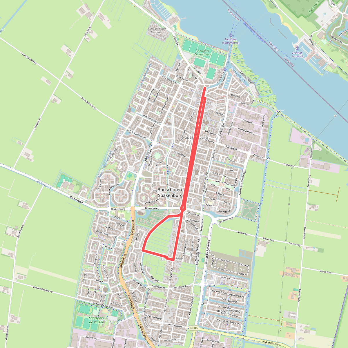 Wandelen in Spakenburg Boerenroute