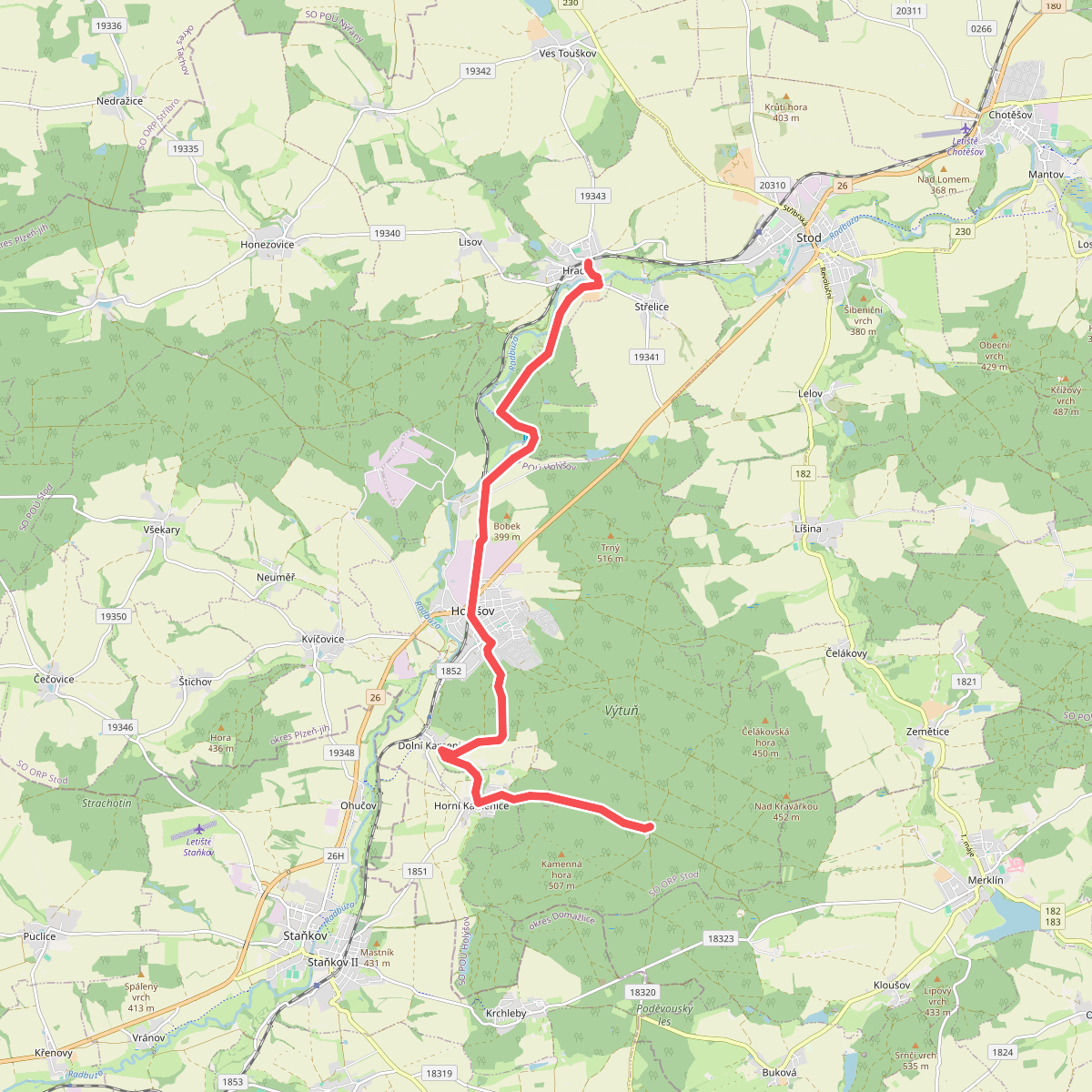 [Z] Hradec - Vytůň (háj)