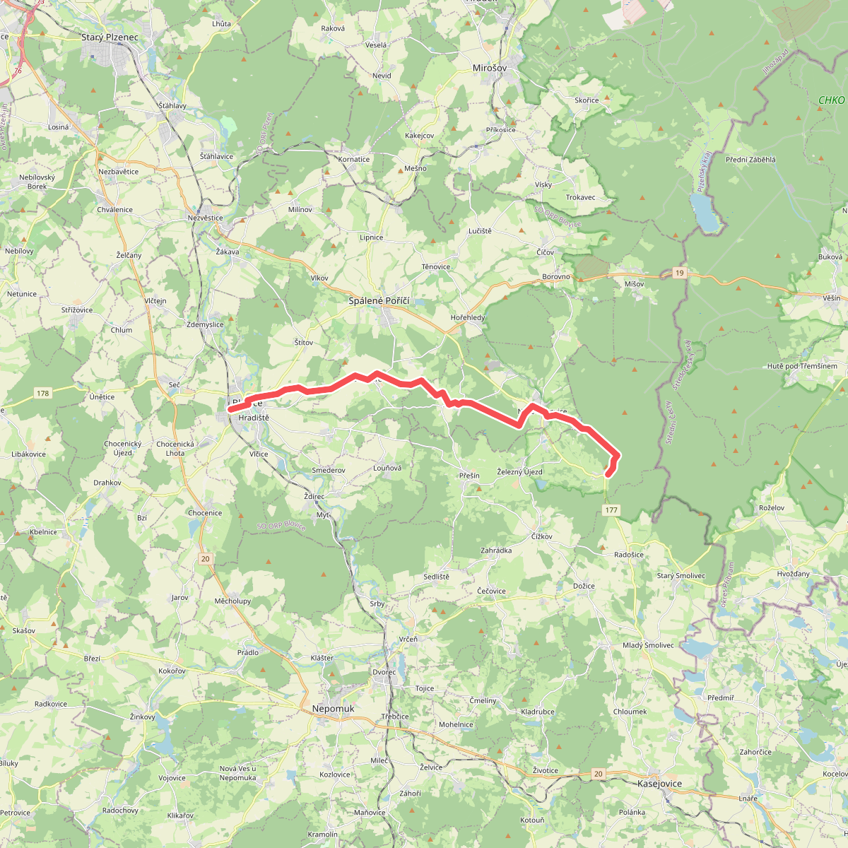 [Č] Blovice - Chynín
