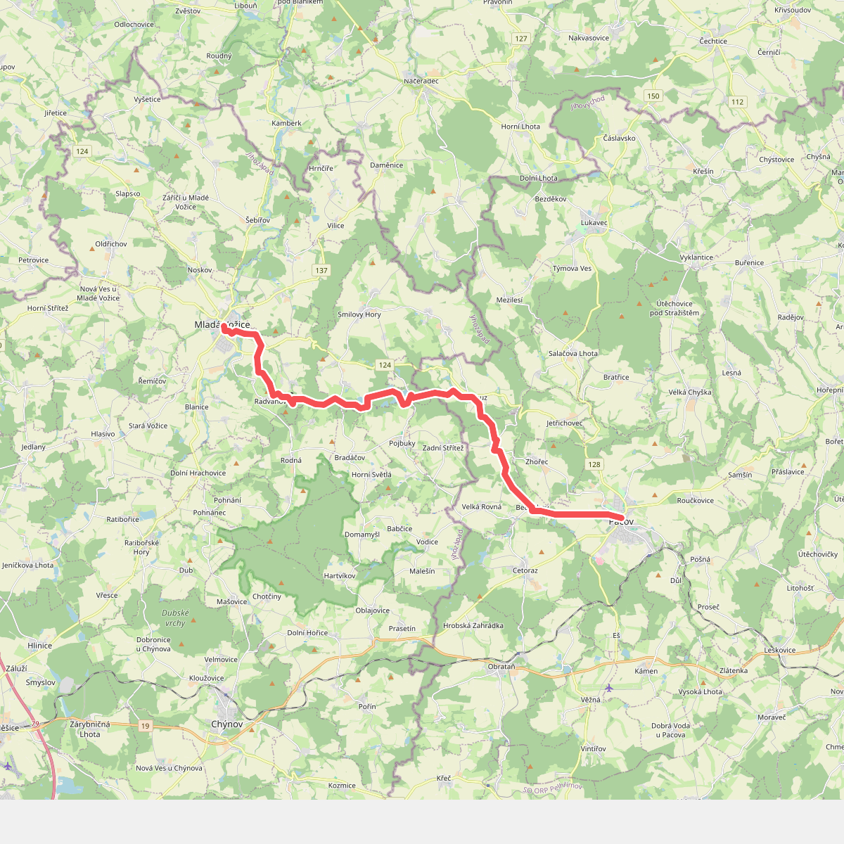[M] Pacov - Mladá Vožice