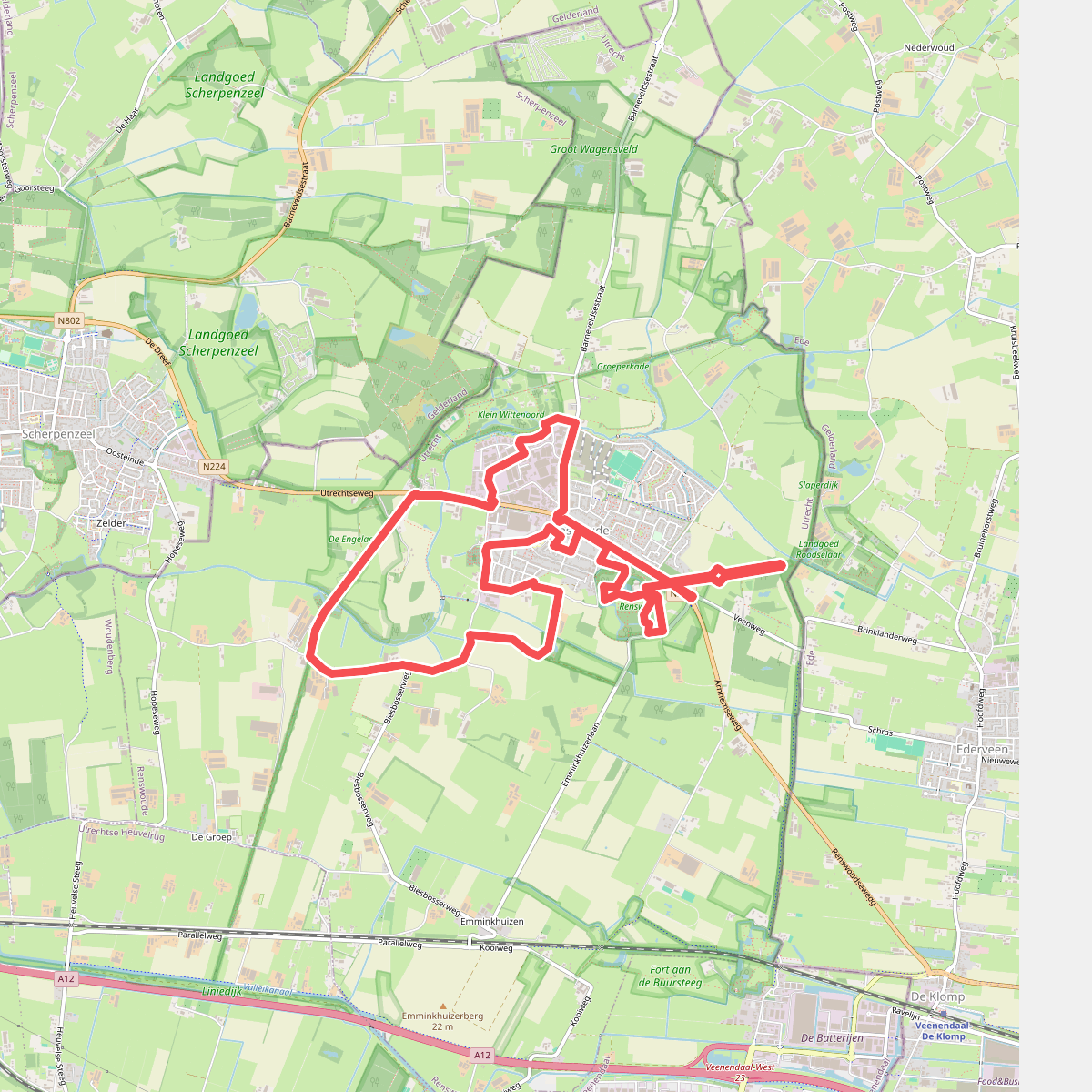 Verkennersroute Renswoude