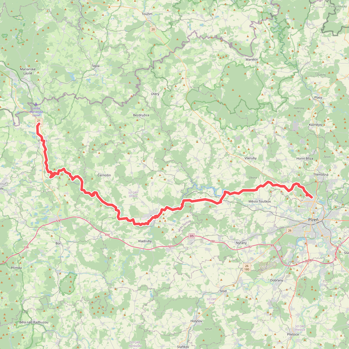 [Č] Plzeň - Chodová Planá