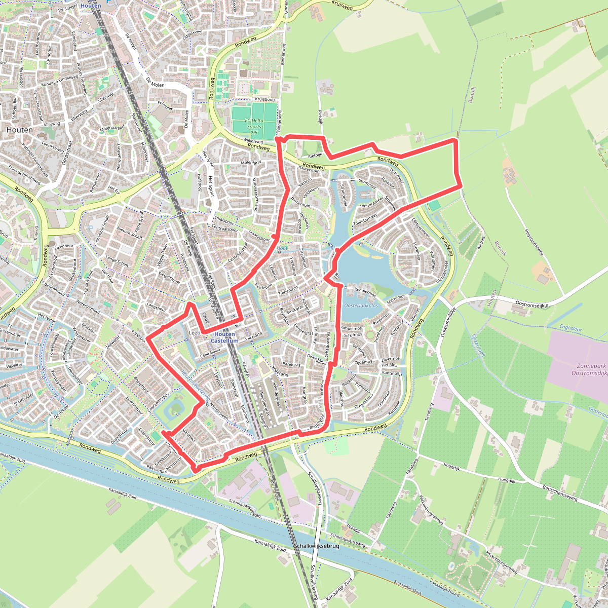 Ommetje Houten: Rietplas