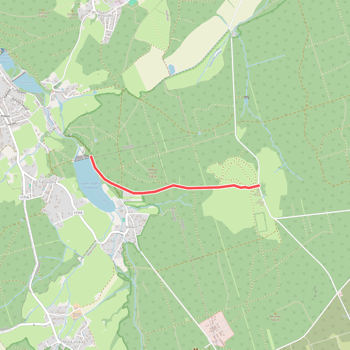 [M] Záskalská - Hrachoviště
