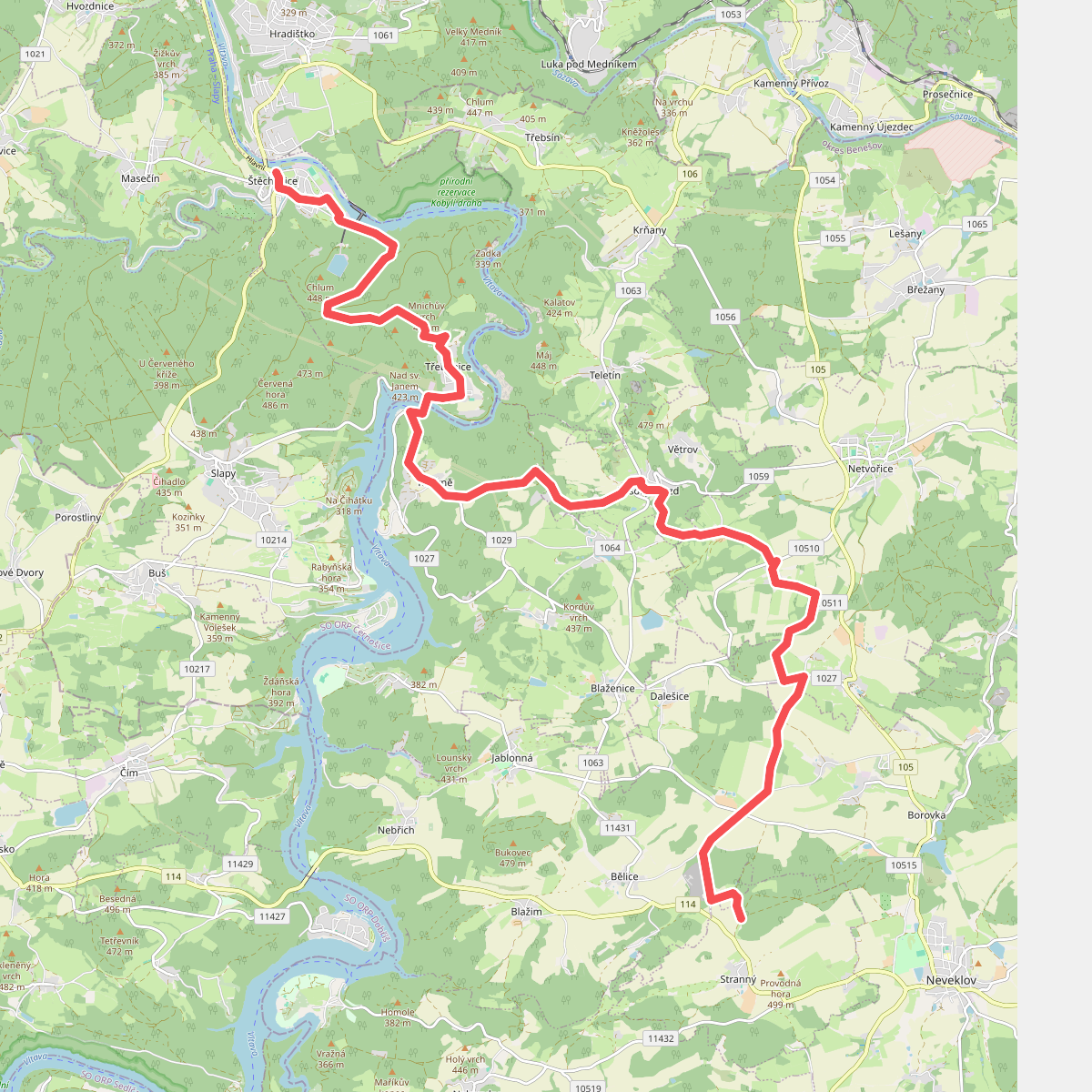 [M] Štěchovice - Nouze