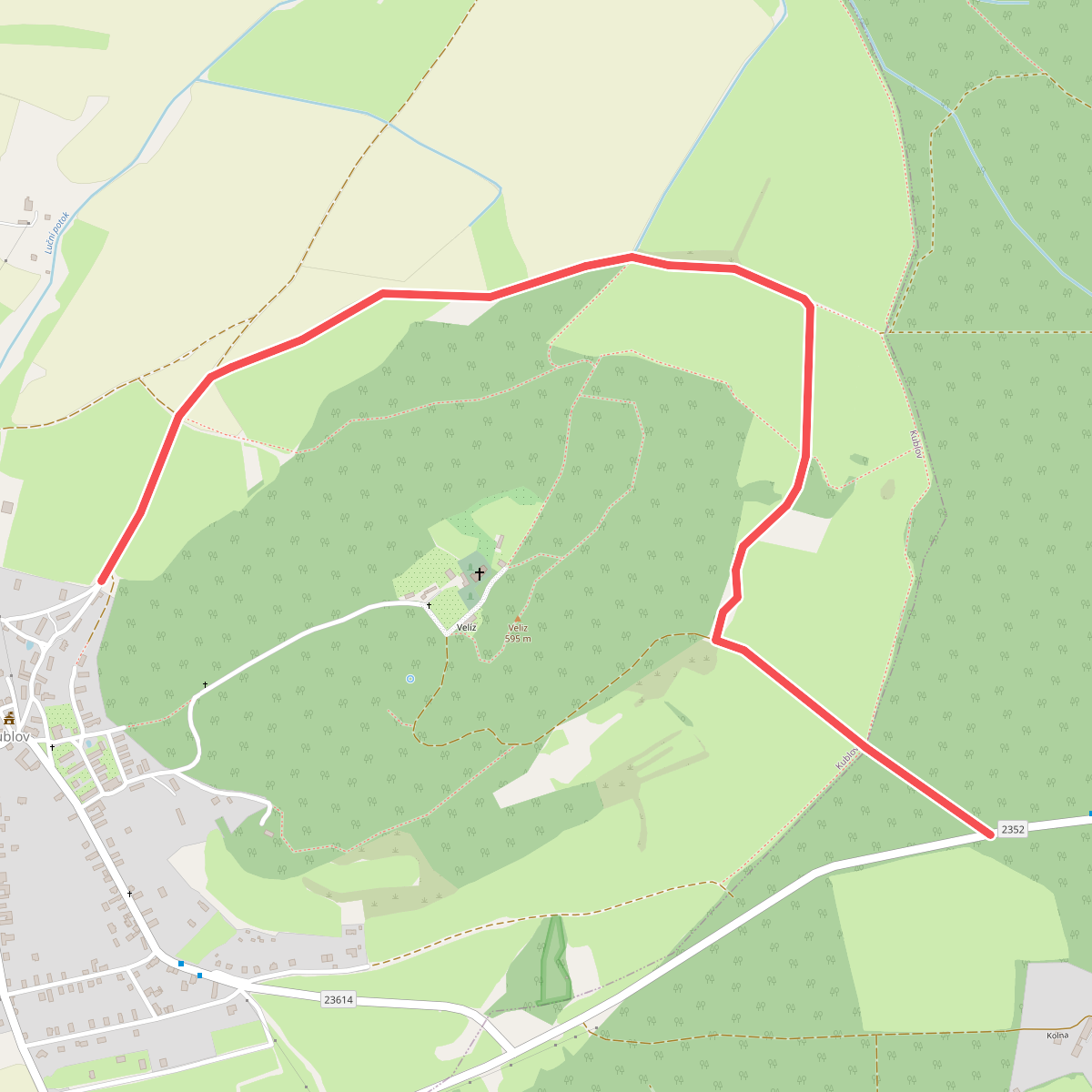 NS Lesní panorama Velíz