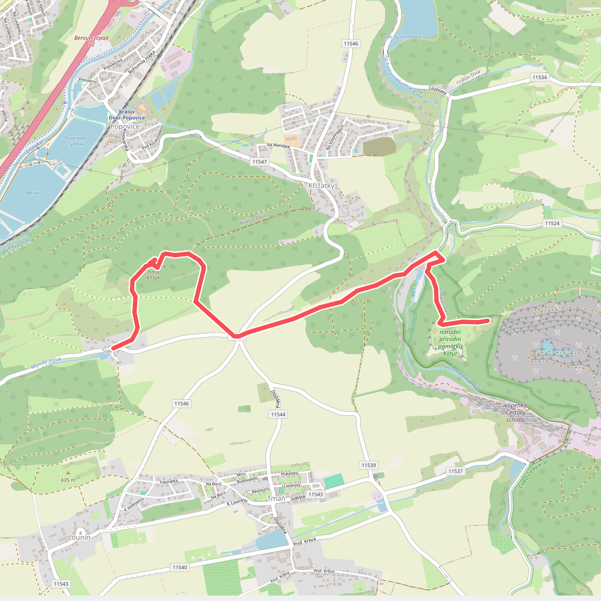 naučná stezka Koukolova Hora – Kotýz