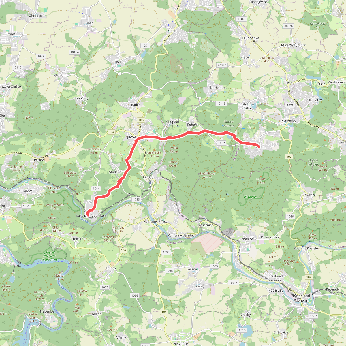 [M] Luka pod Medníkem - Těptín