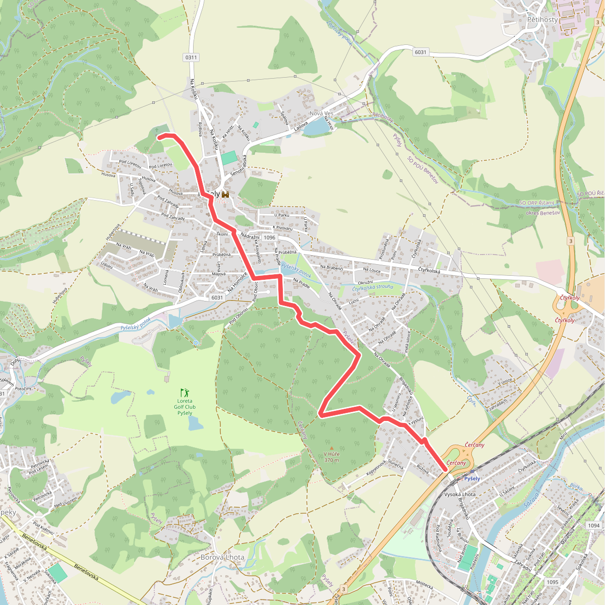 [M] Pyšely žst - Pyšely Loreta