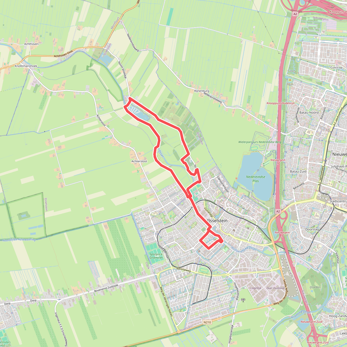 Marnemoende Jaagpad ommetje