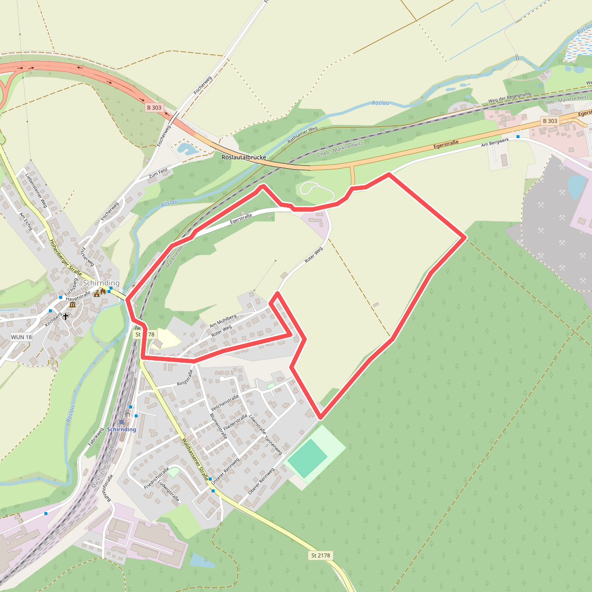 Wanderweg 3 Schirnding