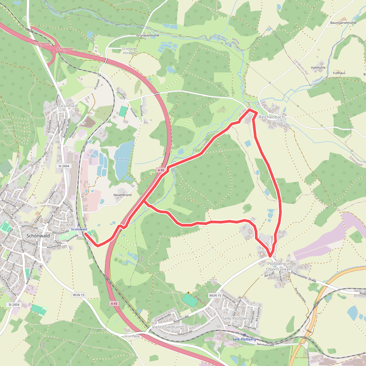 Rundwanderweg 9 Schönwald