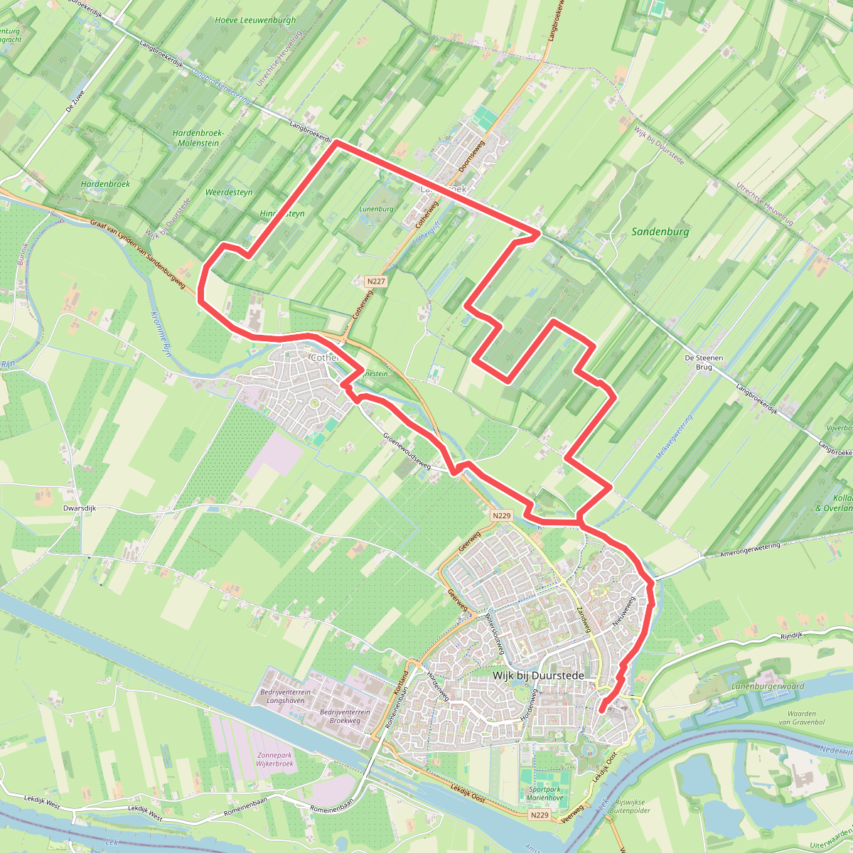 Drie kernenroute