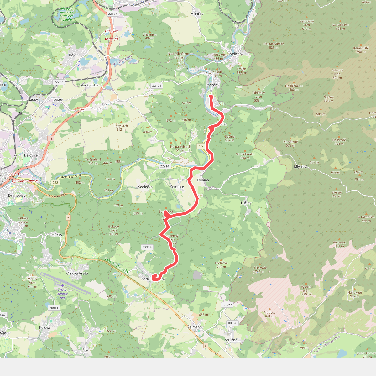 NS Andělská hora - Kyselka