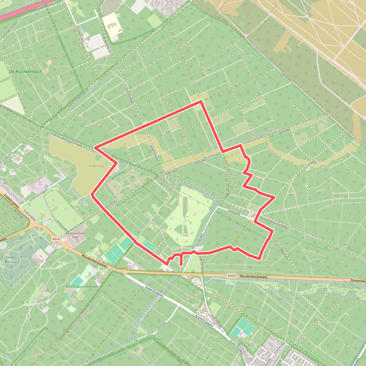 Wandelroute Smidsput