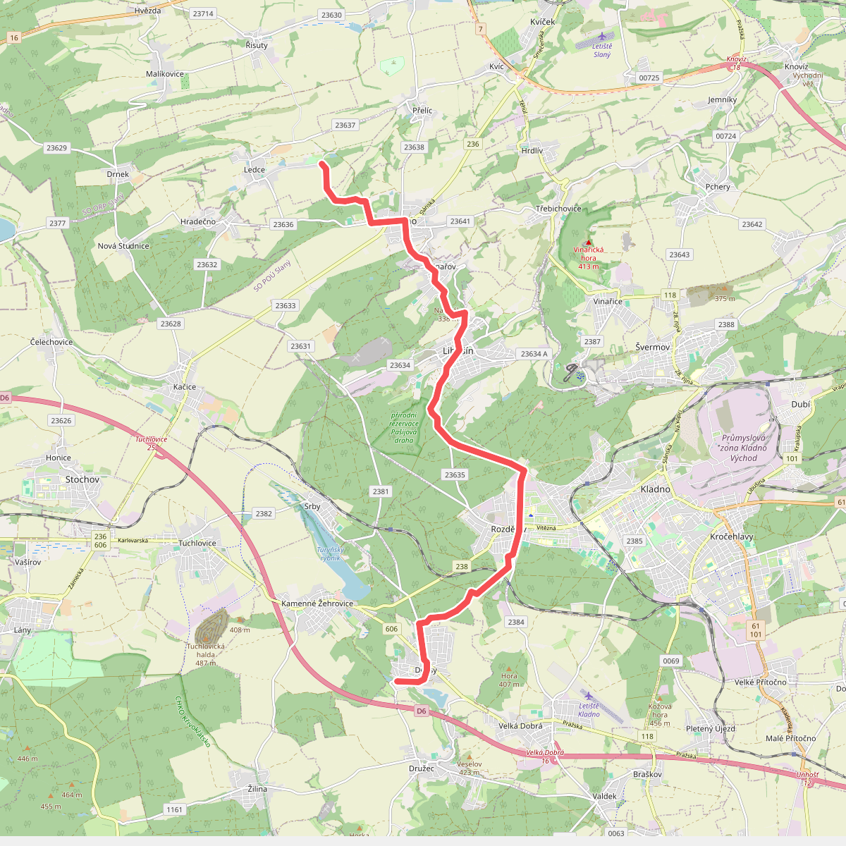[M] Doksy - Šternberk (rozc.)