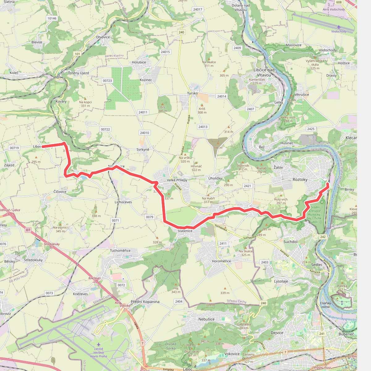 [M] Roztoky - Libochovičky
