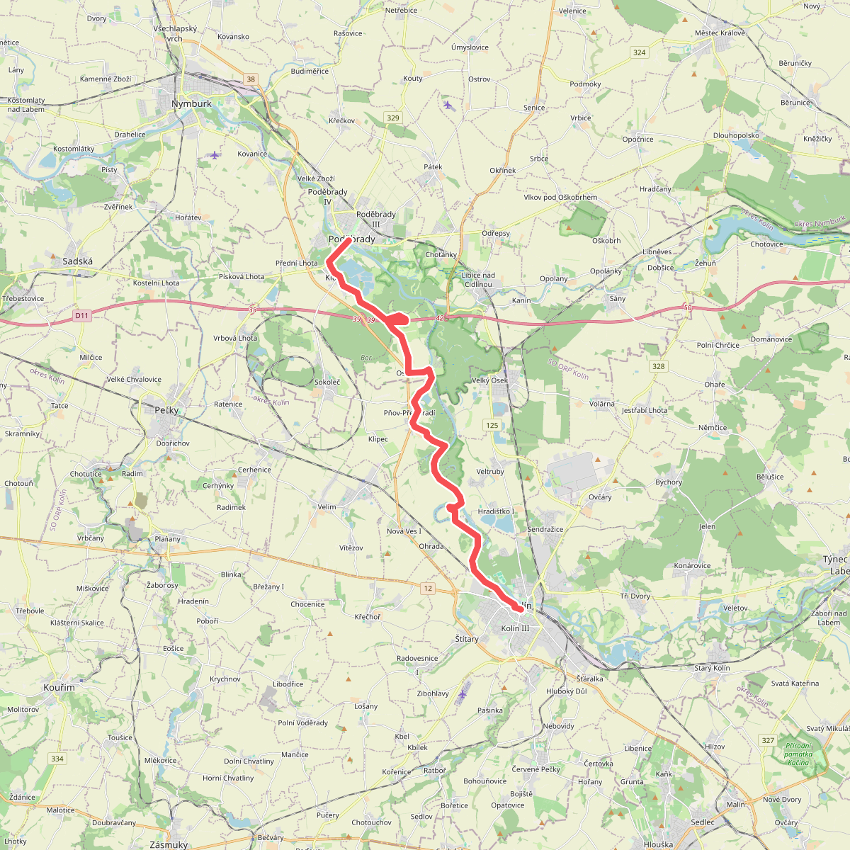 [Z] Poděbrady - Kolín