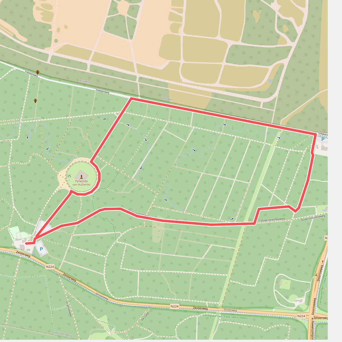 Wandelroute de Marmontberg