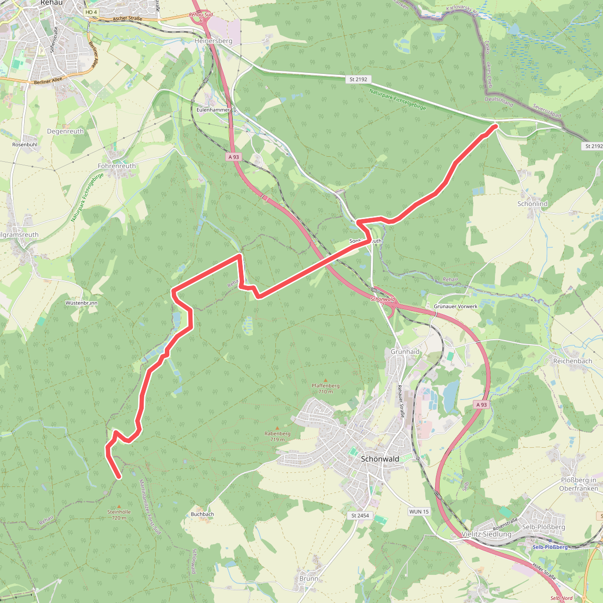 Großer Stein - Ostweg