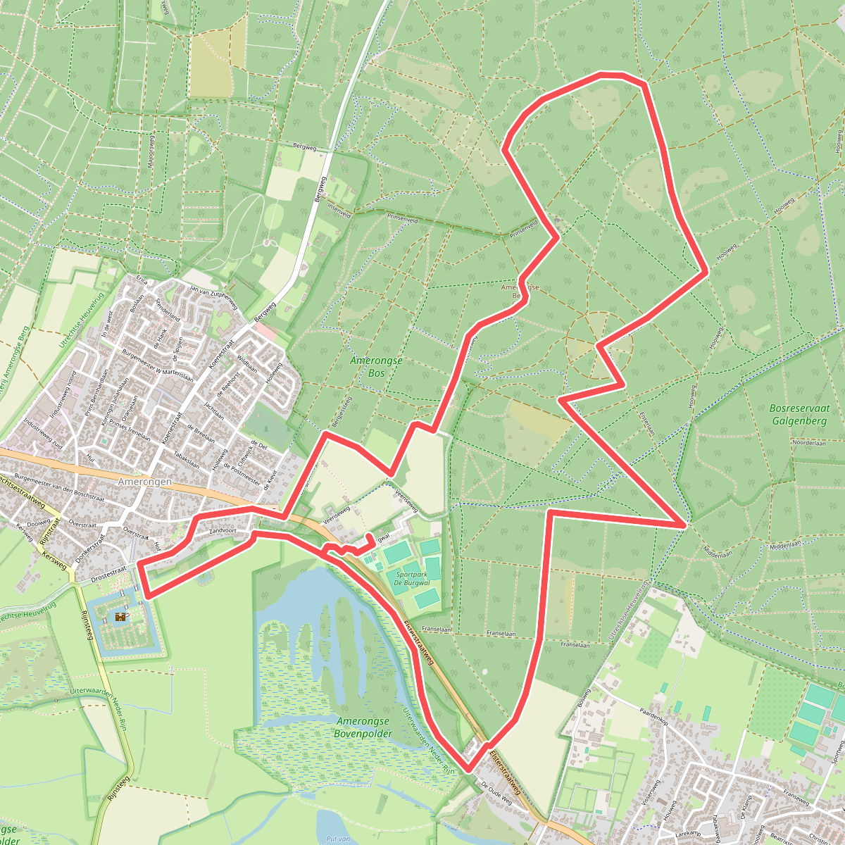 Wandelen rond Kasteel Amerongen