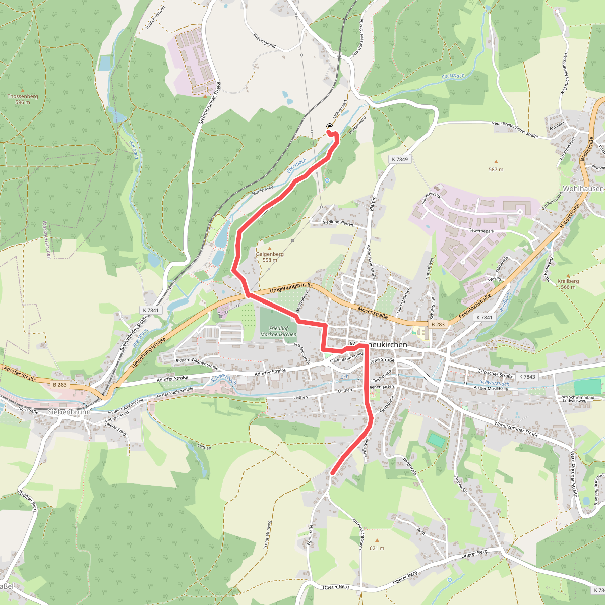 Vogtland-Panorama-Weg, Markneukirchen, Kulturvariante