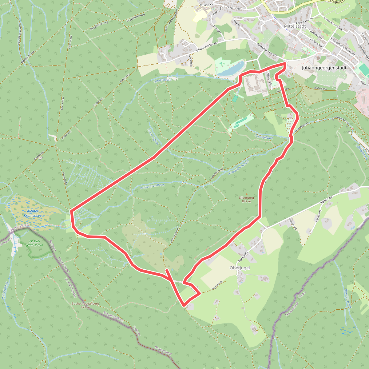 Rundwanderweg Oberjugel