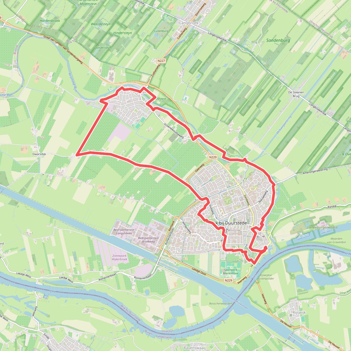 Bloesem- en fruit wandelroute