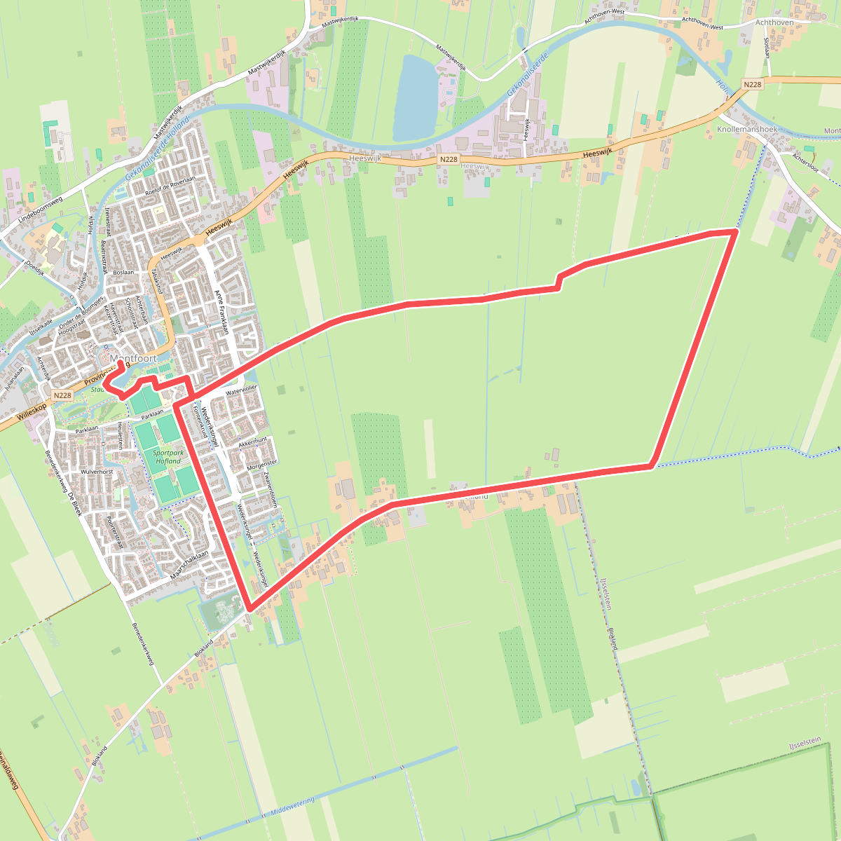 Bloklandroute