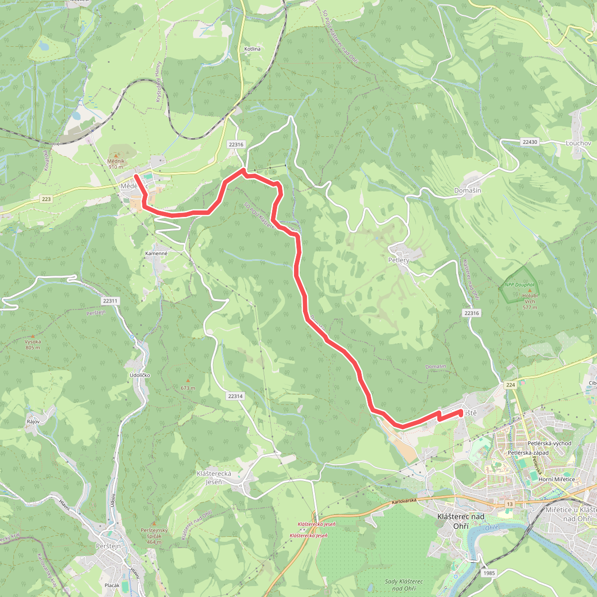 NS Cesta z města