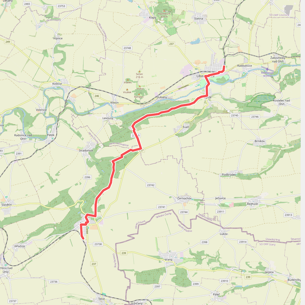 [M] Libochovice - Peruc